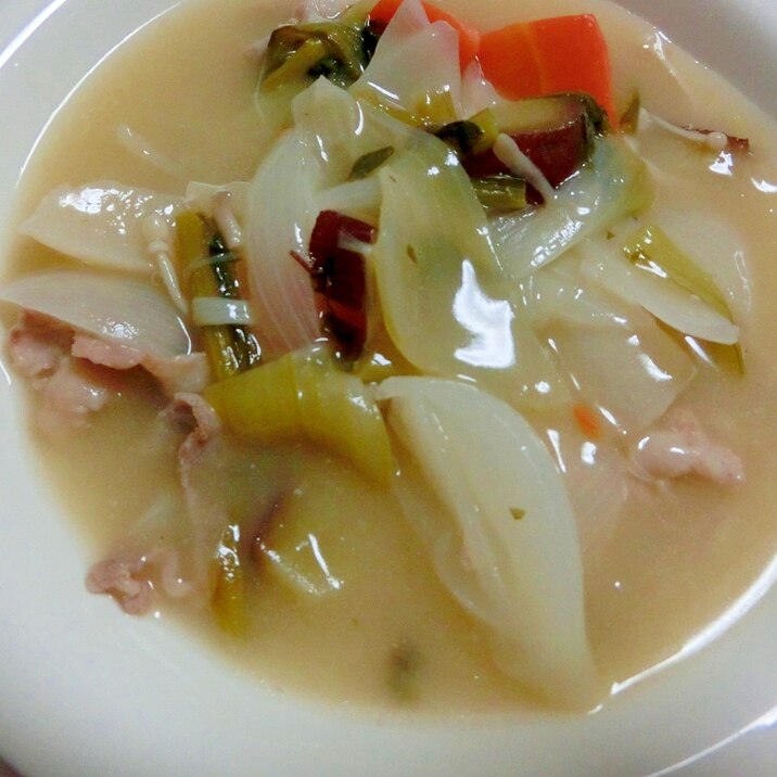 減塩&節約の野菜たっぷりシチュー♪